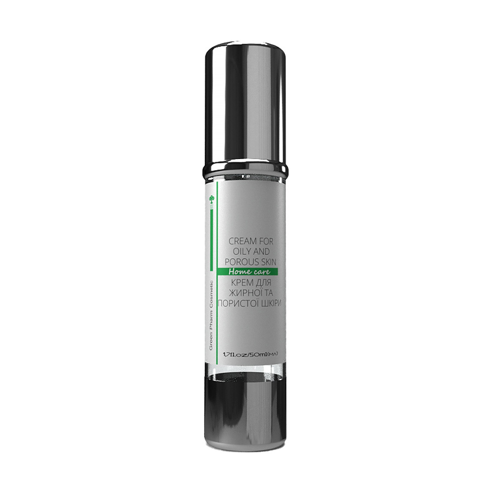 Крем для обличчя Green Pharm Cosmetic Cream For Oily And Porous Skin PH 5.5 для жирної та пористої шкіри, 50 мл
